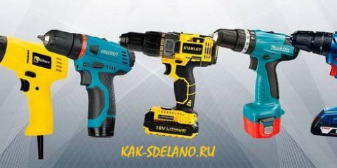 Jak si vybrat šroubovák: vysoce kvalitní, výkonný a levný